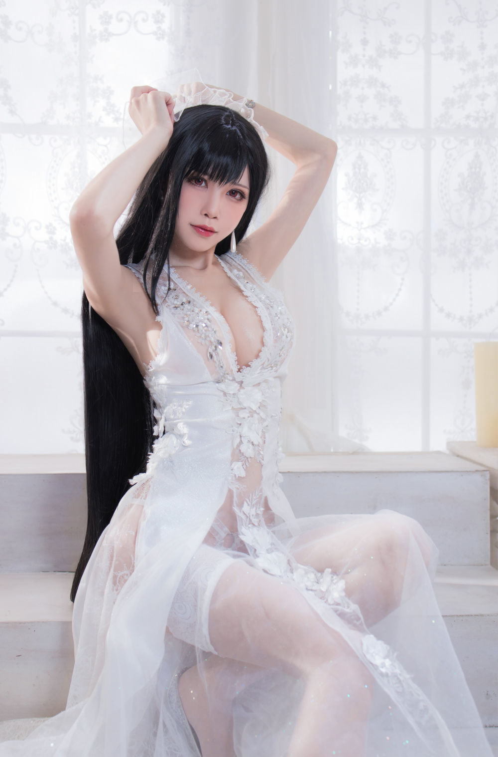 水淼aqua No.066-ff7r（蒂法婚纱+蒂法蜜蜂女郎+黑皮蜜蜂女郎） [89P]