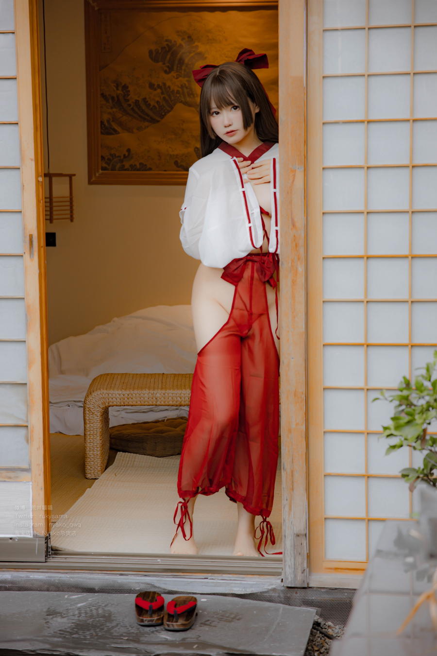 Nyako喵子 No.061 – 和风烂漫 [293P 2V]
