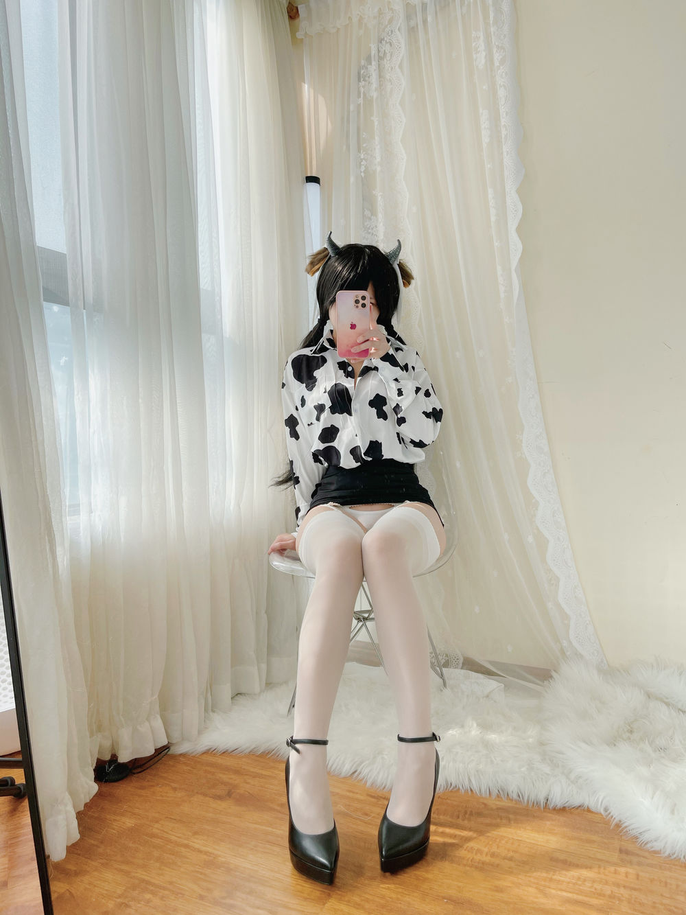 小仓千代w No.017-奶牛衬衣 [30P]