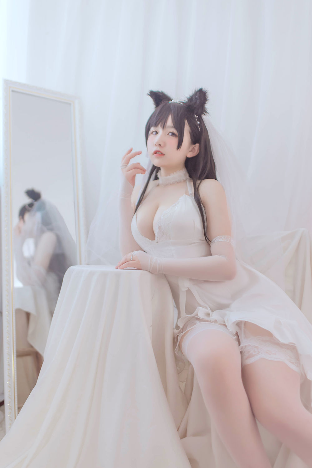 阿半今天很开心 No.013-爱宕婚纱 [36P]