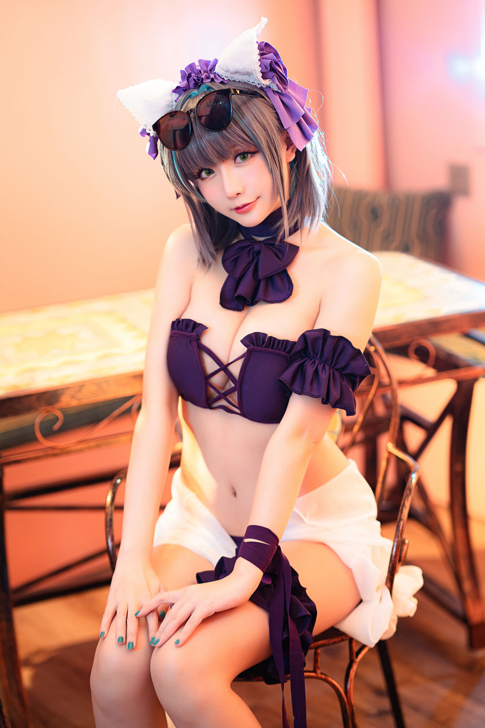 星之迟迟 No.079-R-Maid 电子图包（含7套）– 柴郡泳装 [35P]