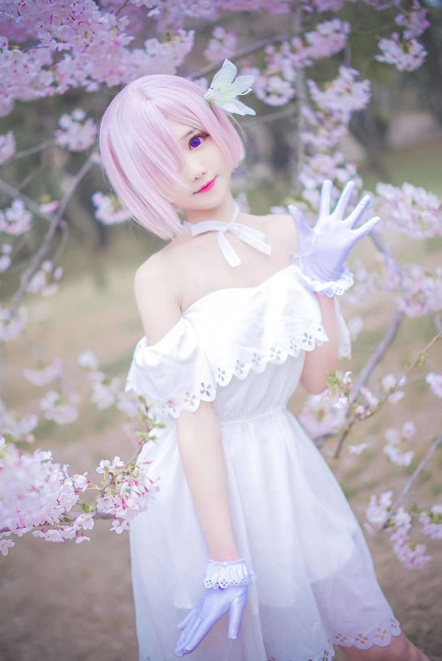 羽天Shine No.052-FGO 玛修二周年礼服 [10P]