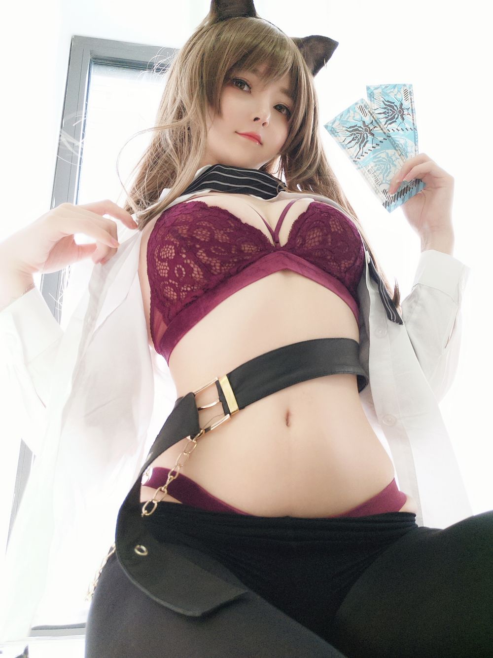 一小央泽 No.001-天火 – 1000%信赖！ [25P]