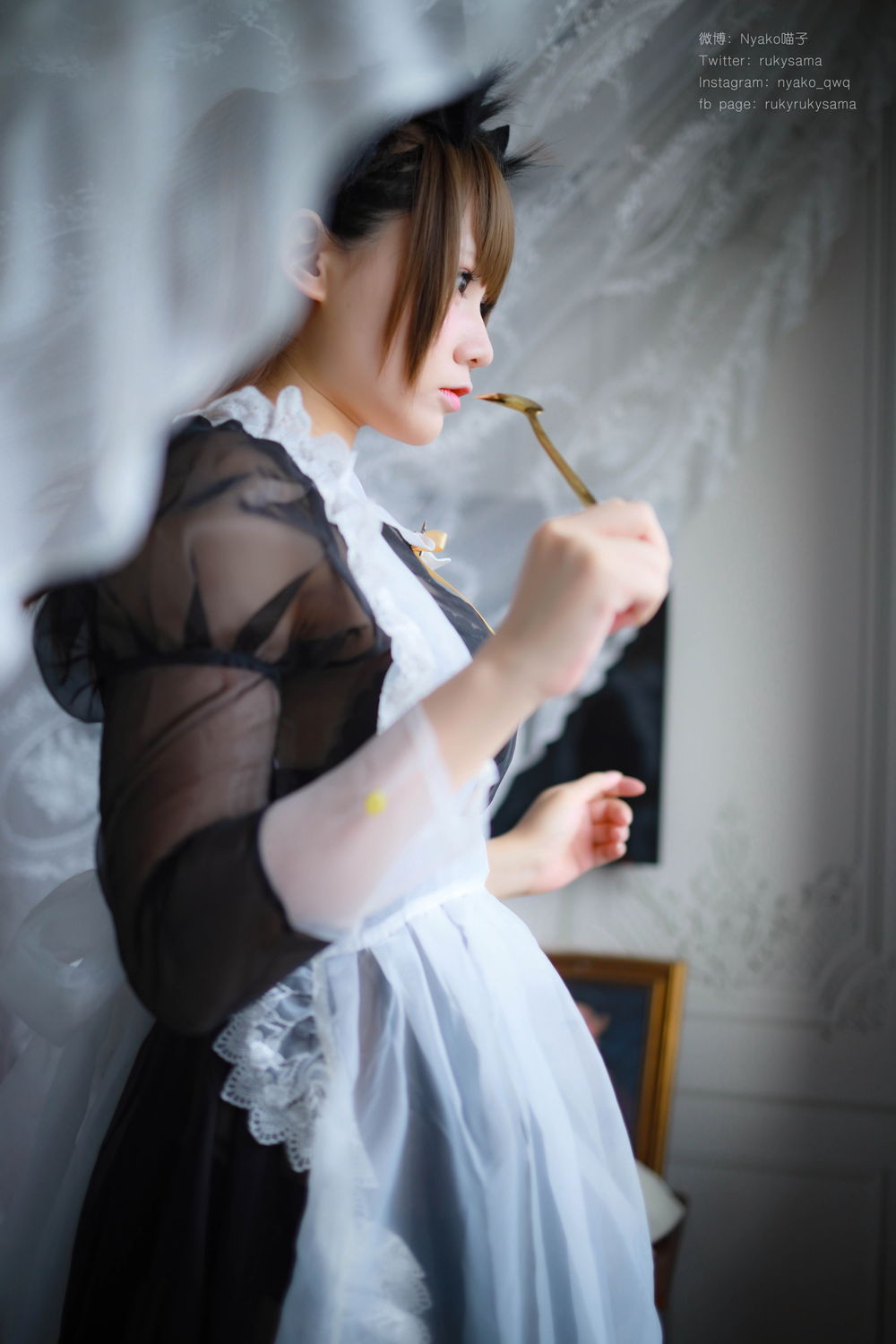 Nyako喵子 No.022-透明女仆 [50P]
