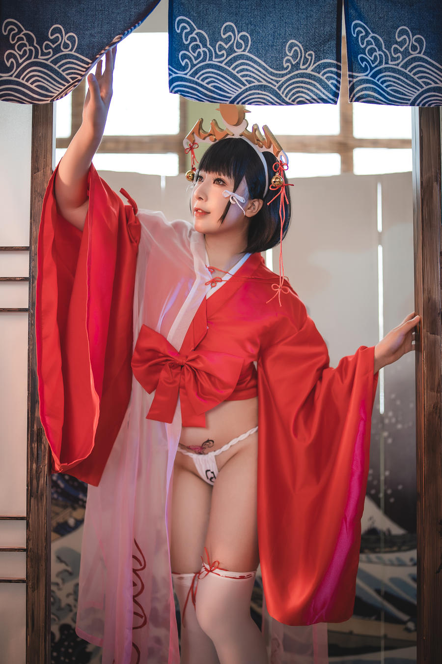 小容仔咕咕咕w No.016-黑兽巫女 辉夜 [31P]