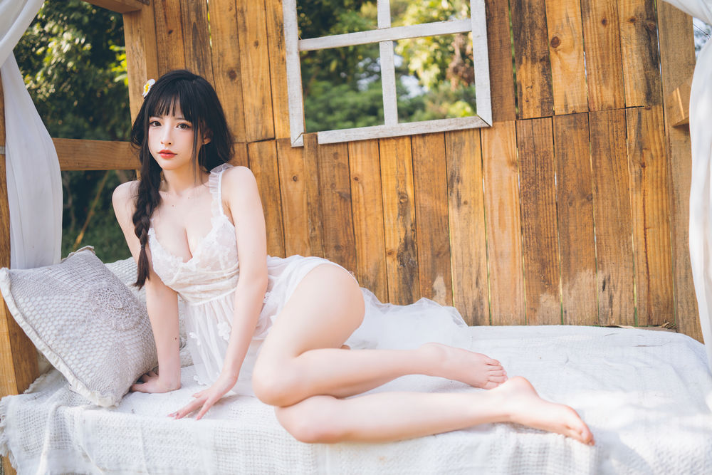 清水由乃 No.021-田园蕾丝裙 [65P]