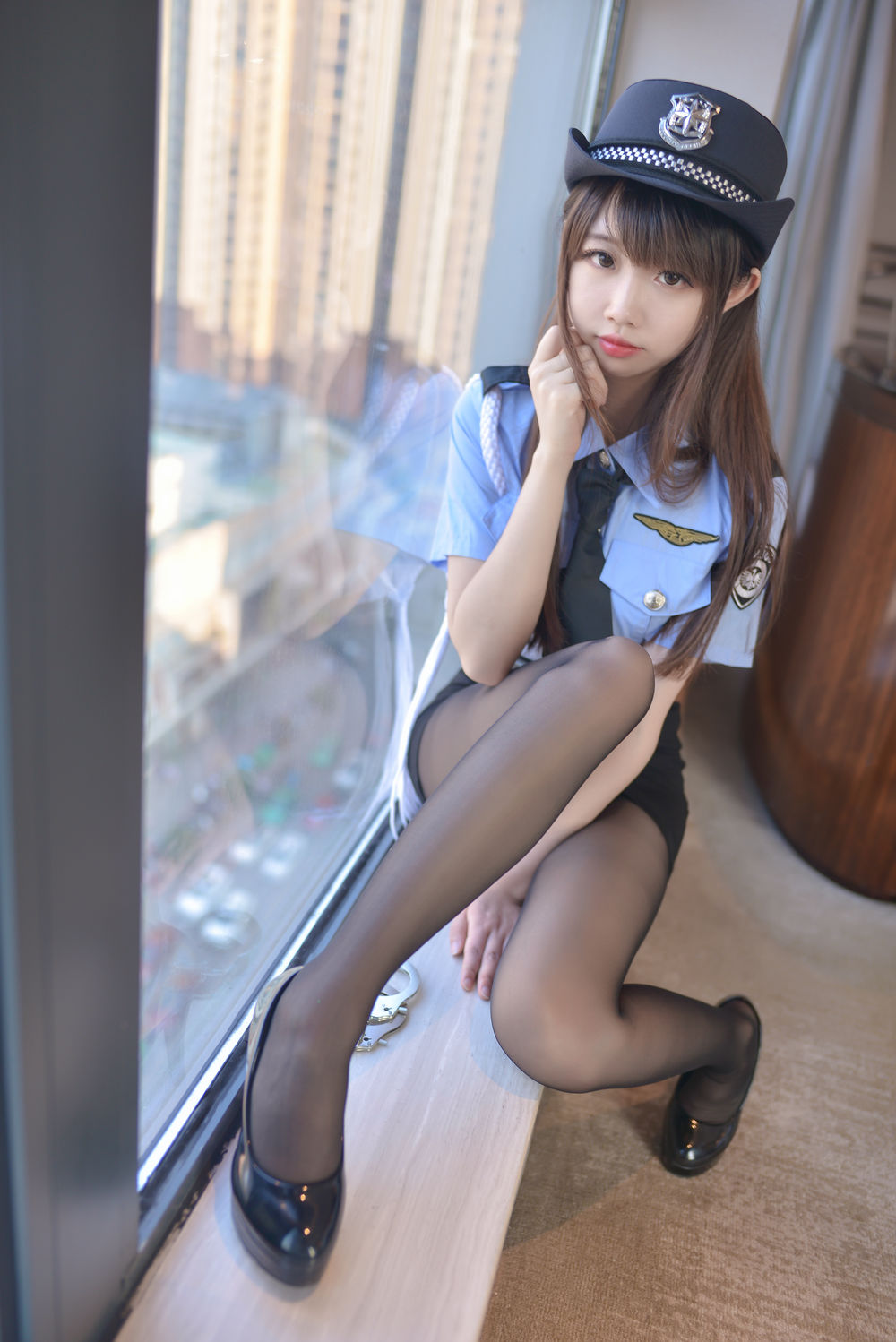 雪琪SAMA No.035-2020.Vol.05 女警 [49P 1V]