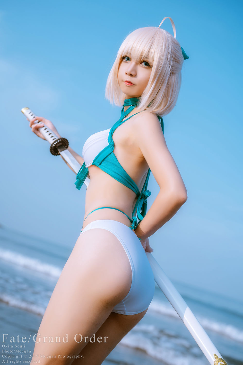 沖田凜花Rinka No.028-FateGrand Order–沖田総司 水着ver [16P]