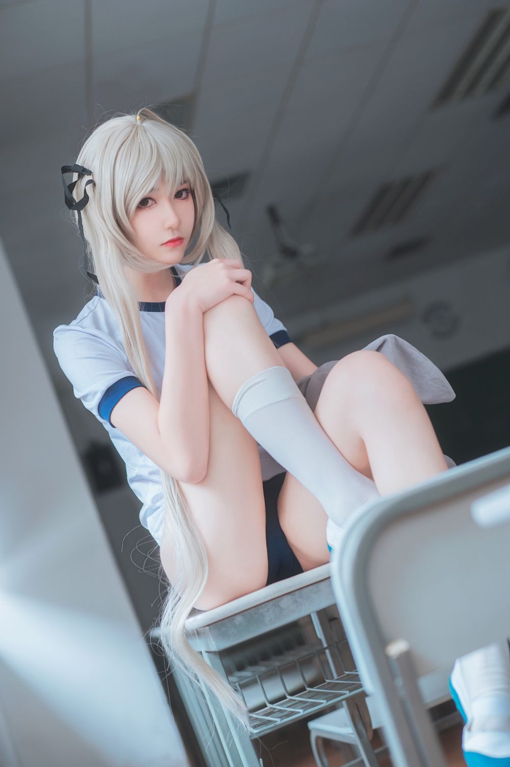 南桃Momoko No.010-春日野穹体操服 [28P]