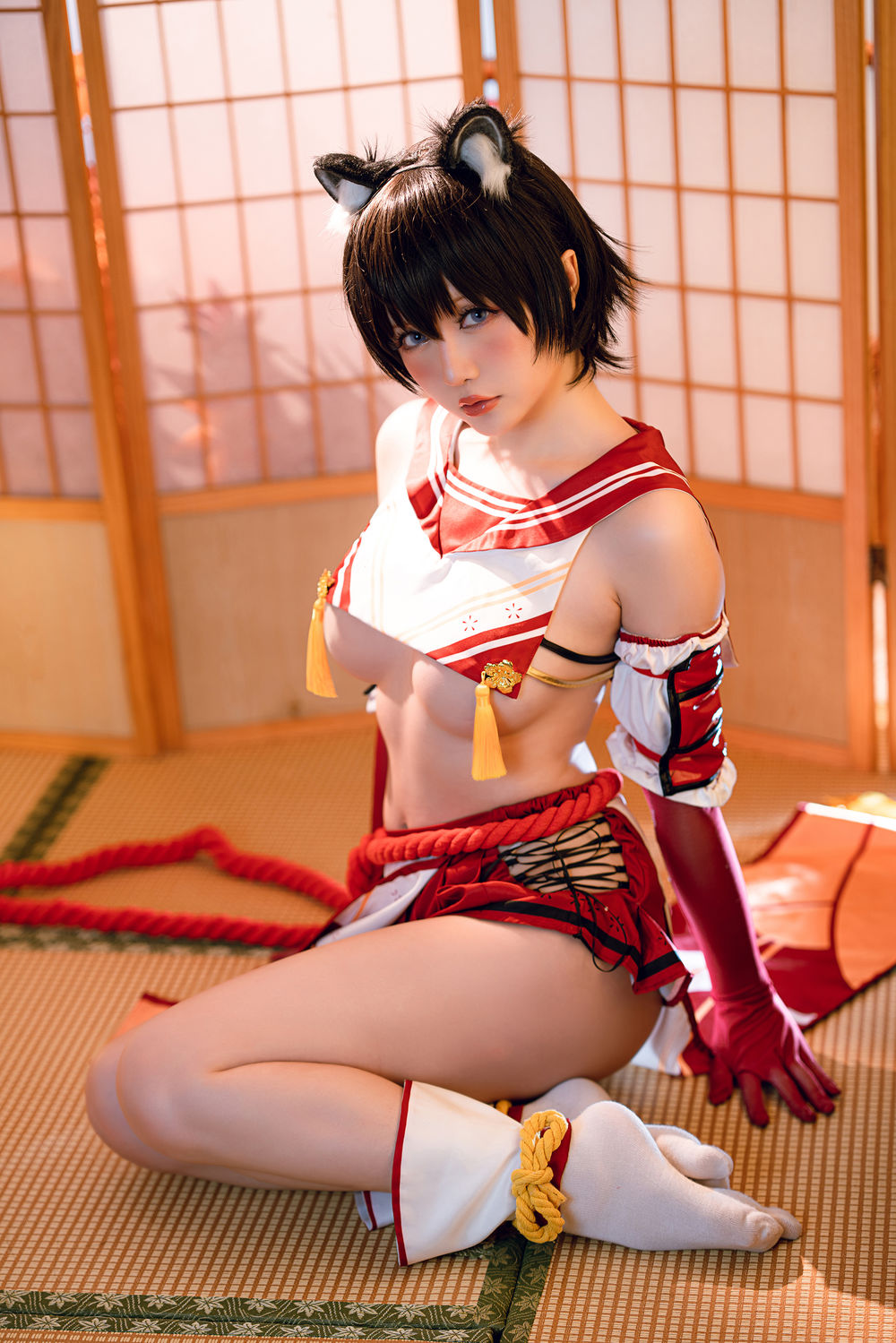 星之迟迟 No.111-春日椿 [43P]