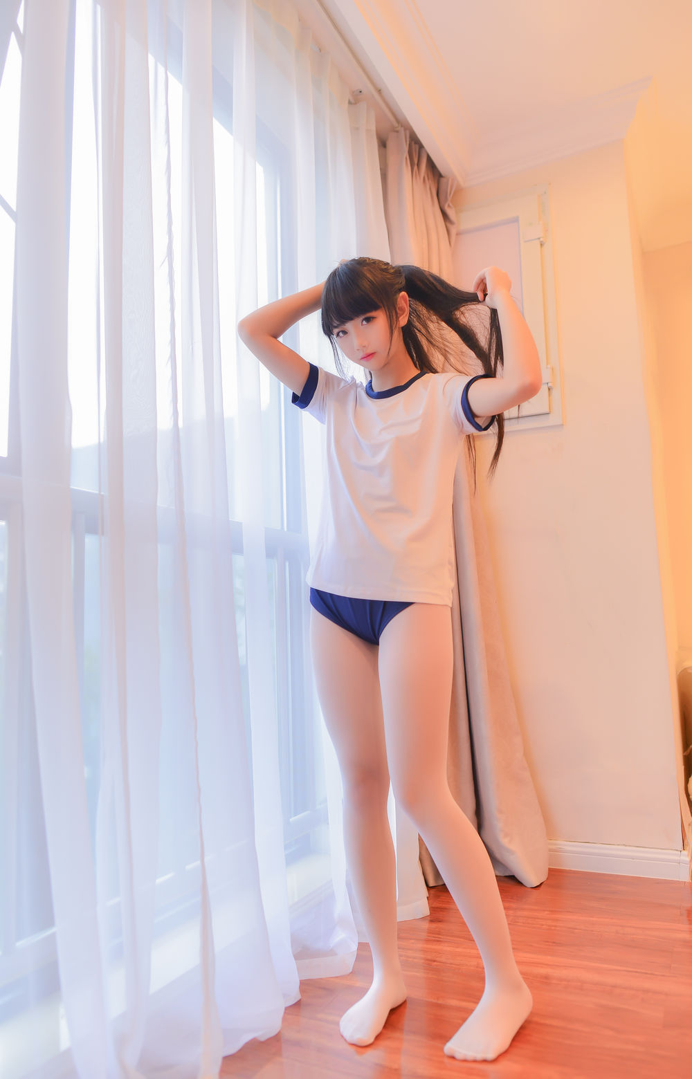 雪琪SAMA No.016-体操服 [17P]