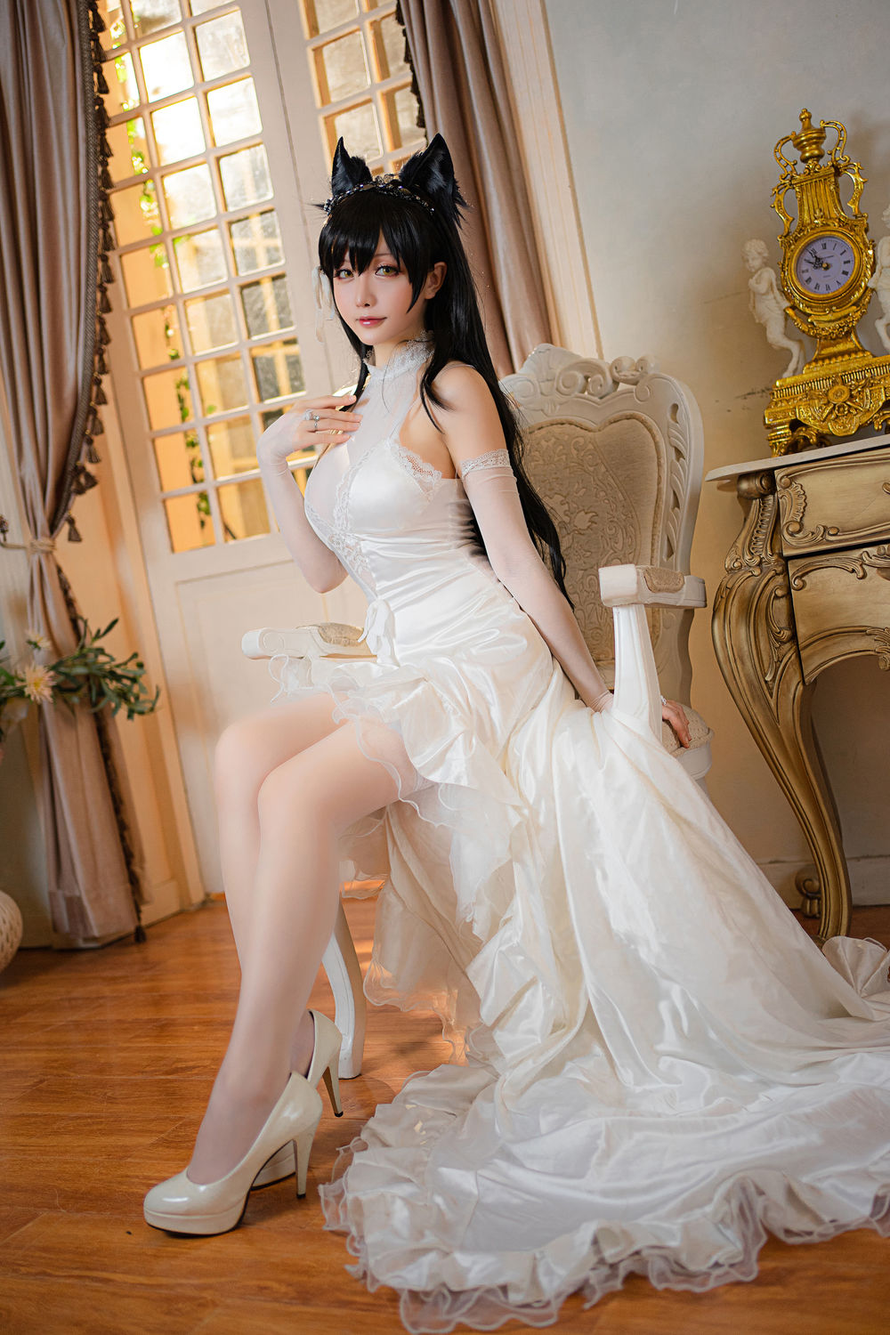 星之迟迟 No.076-爱宕婚纱 [25P]