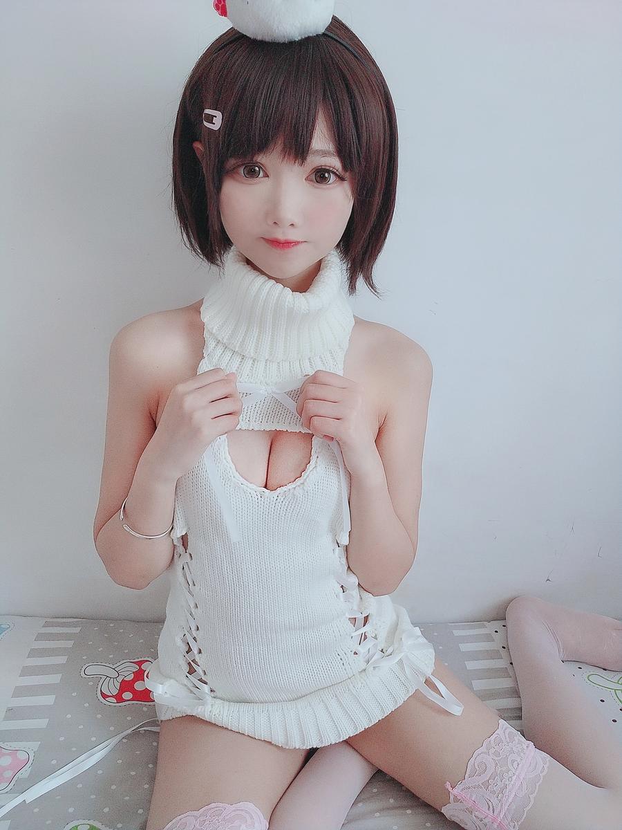 羽天Shine No.070 – 白色毛衣写真 [112P 4V]