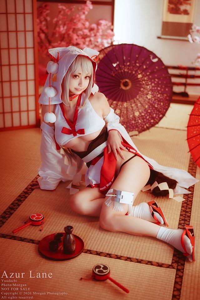 沖田凜花Rinka No.007-Azur Lane–夕立 誓約ver [12P]