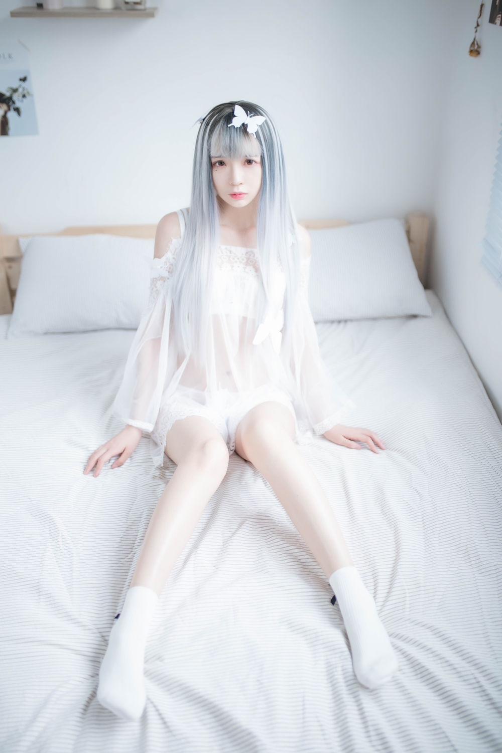疯猫ssNo.020-透明白纱 [33P]