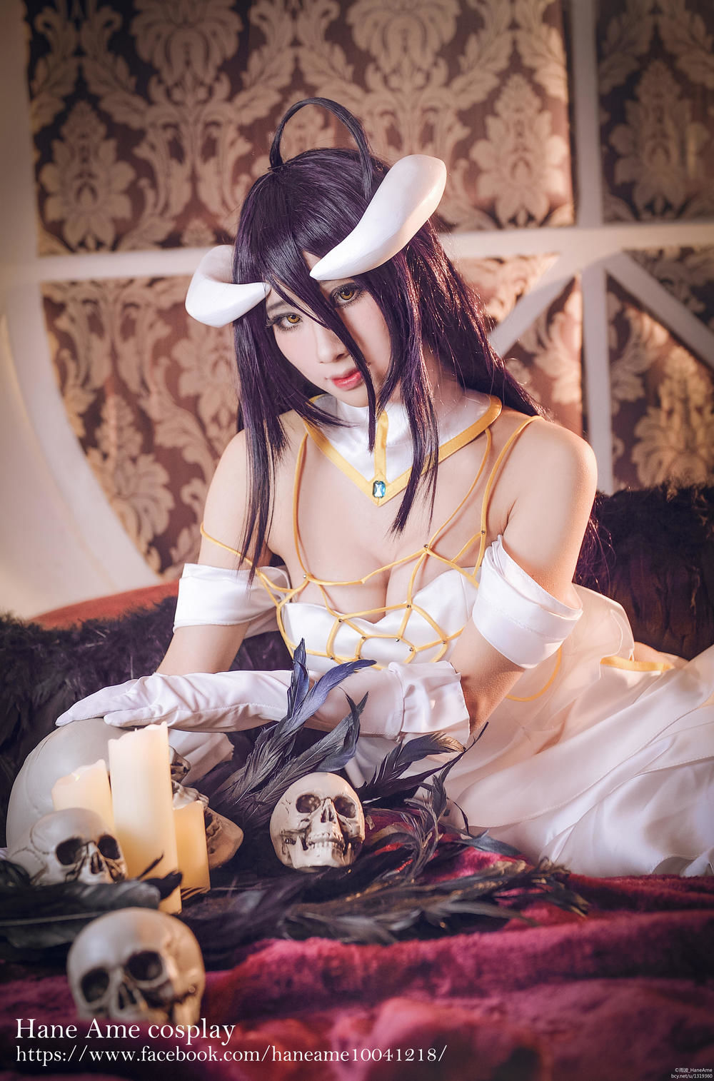 雨波_HaneAme No.032-Overlord Albedo [16P]