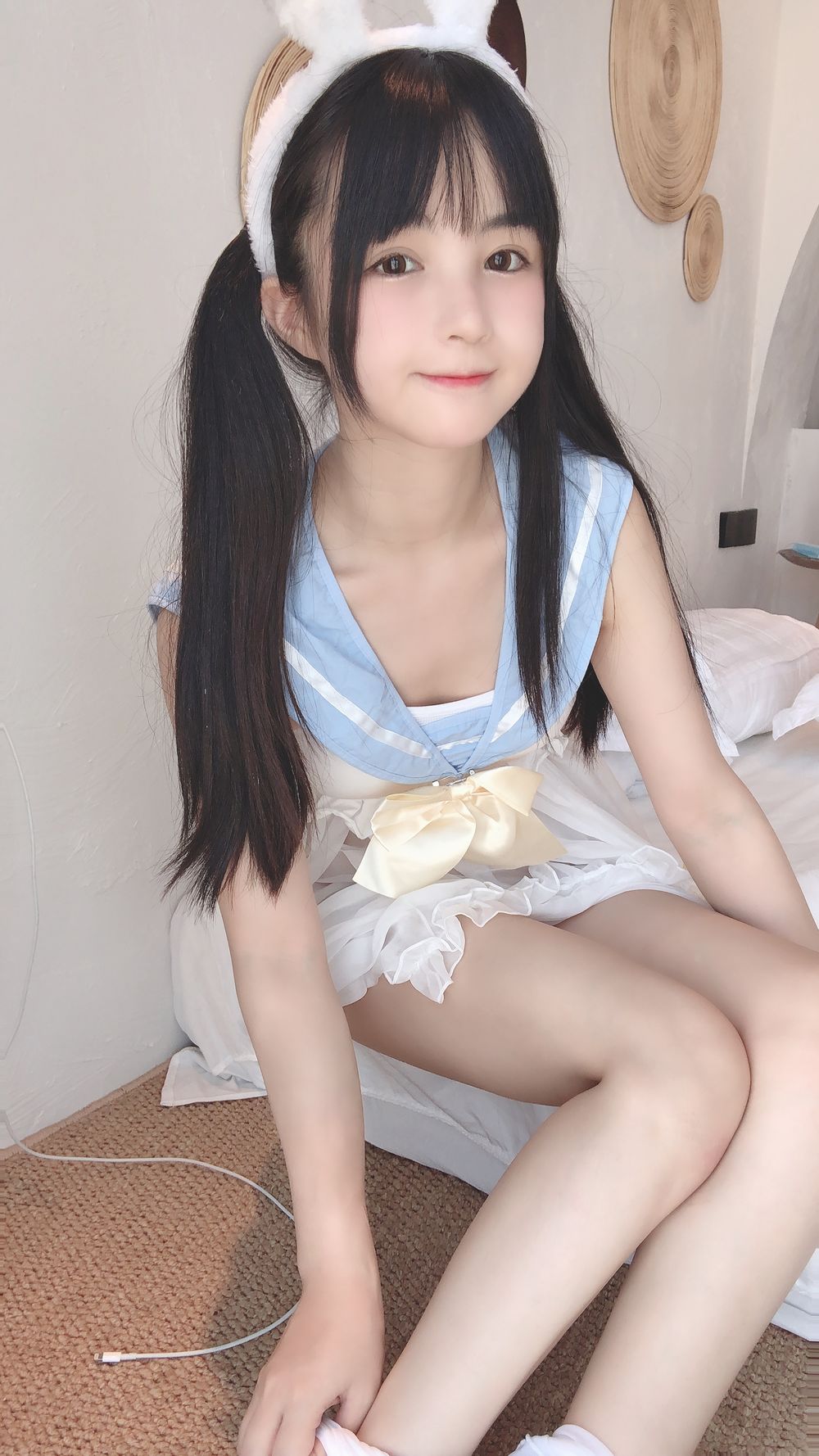 桜井宁宁(宁宁子同学) No.014-双马尾少女 [50P]