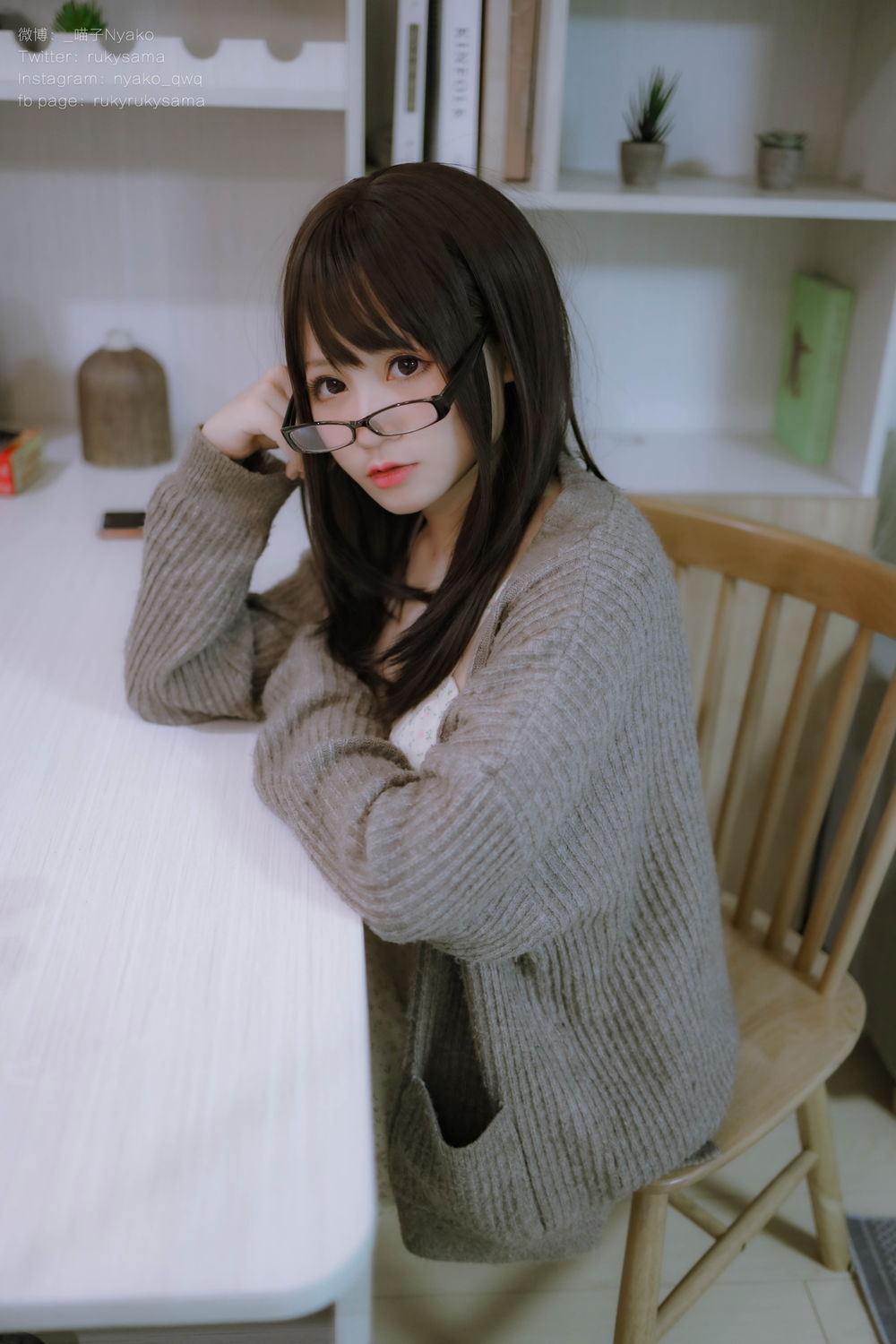 Nyako喵子 No.029-妄想彼女との同棲生活2 – 便服 [73P 1V]