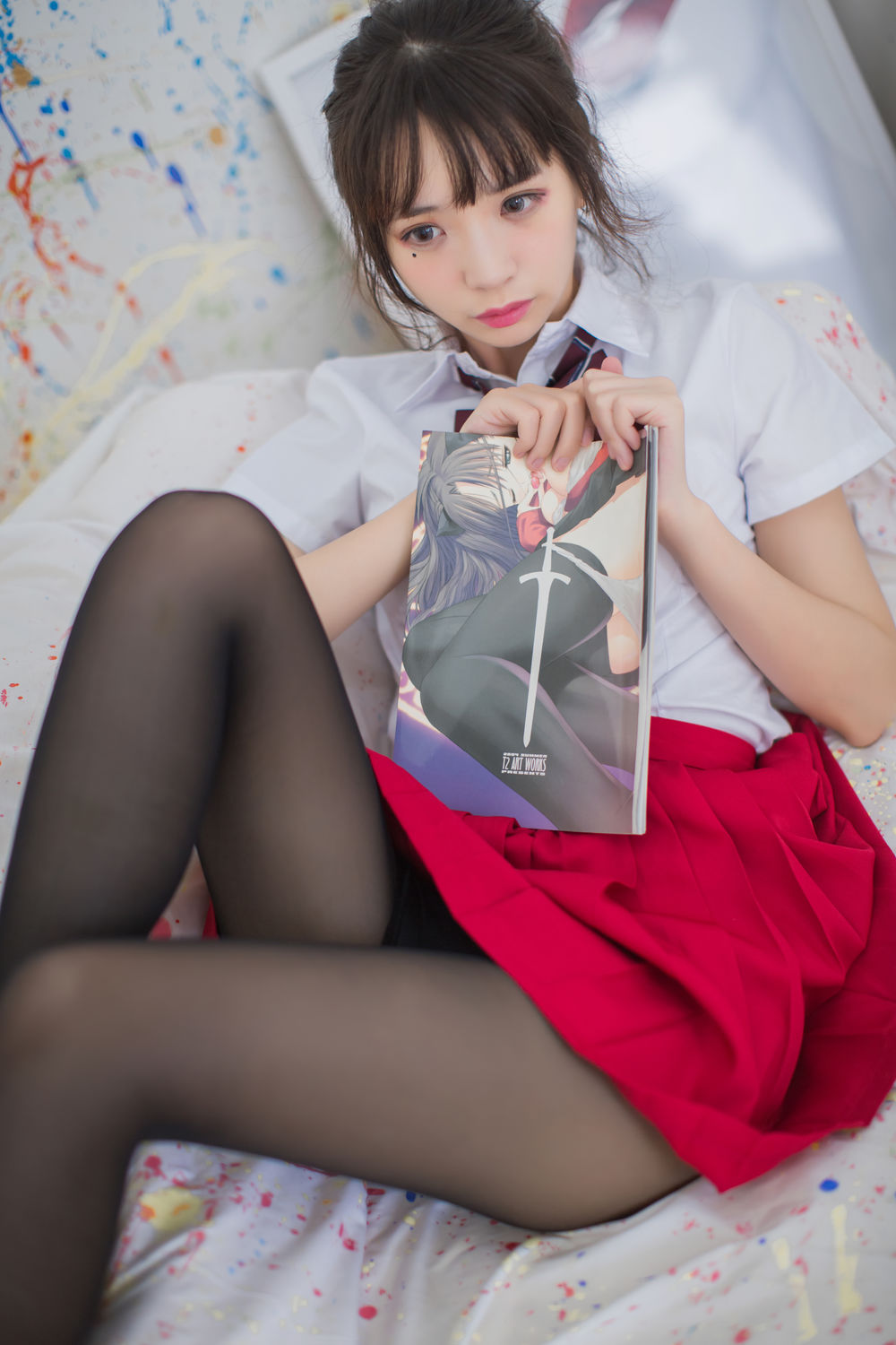 疯猫ssNo.010-画室jk [23P]