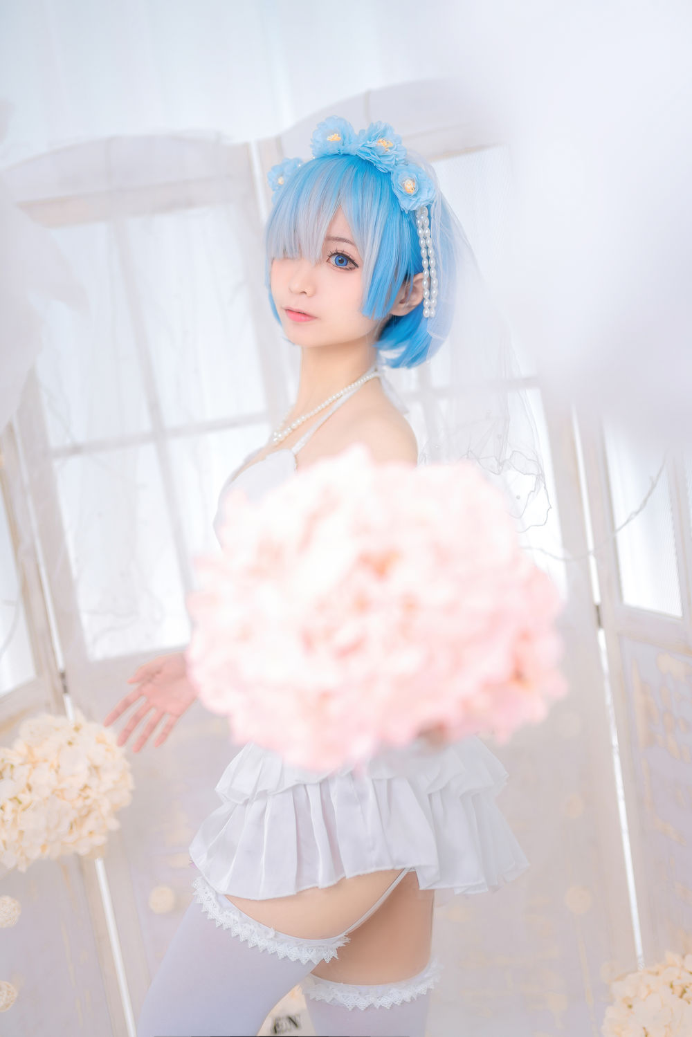蠢沫沫（momo） No.021-雷姆花嫁 [44P]