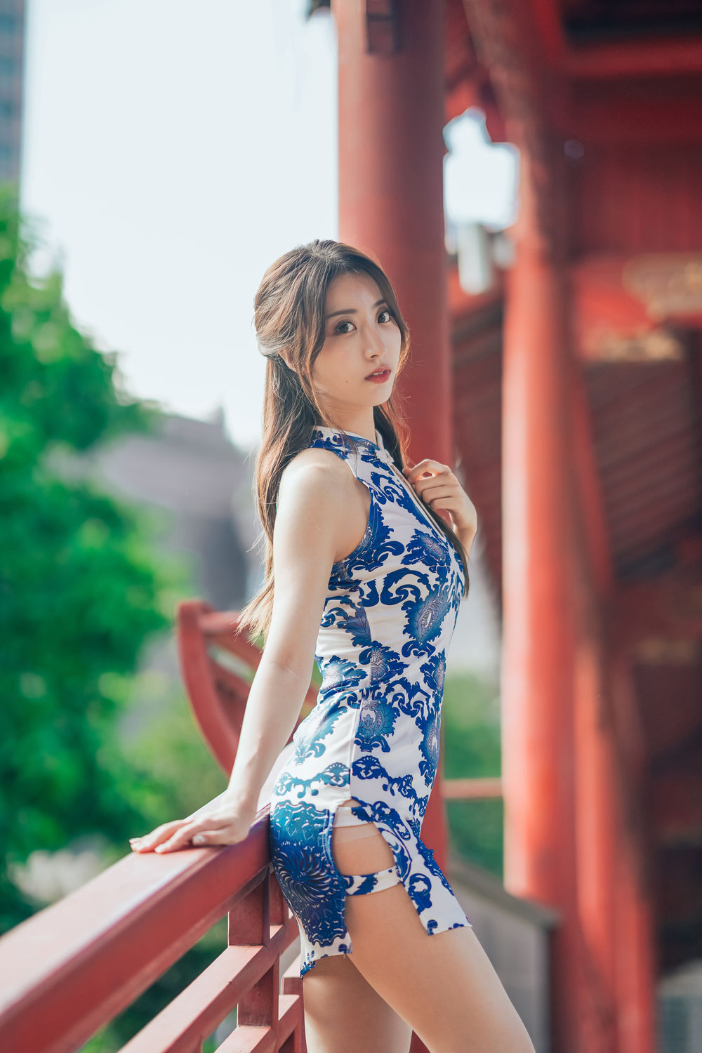 黑川 No.053-青花旗袍 [33P]