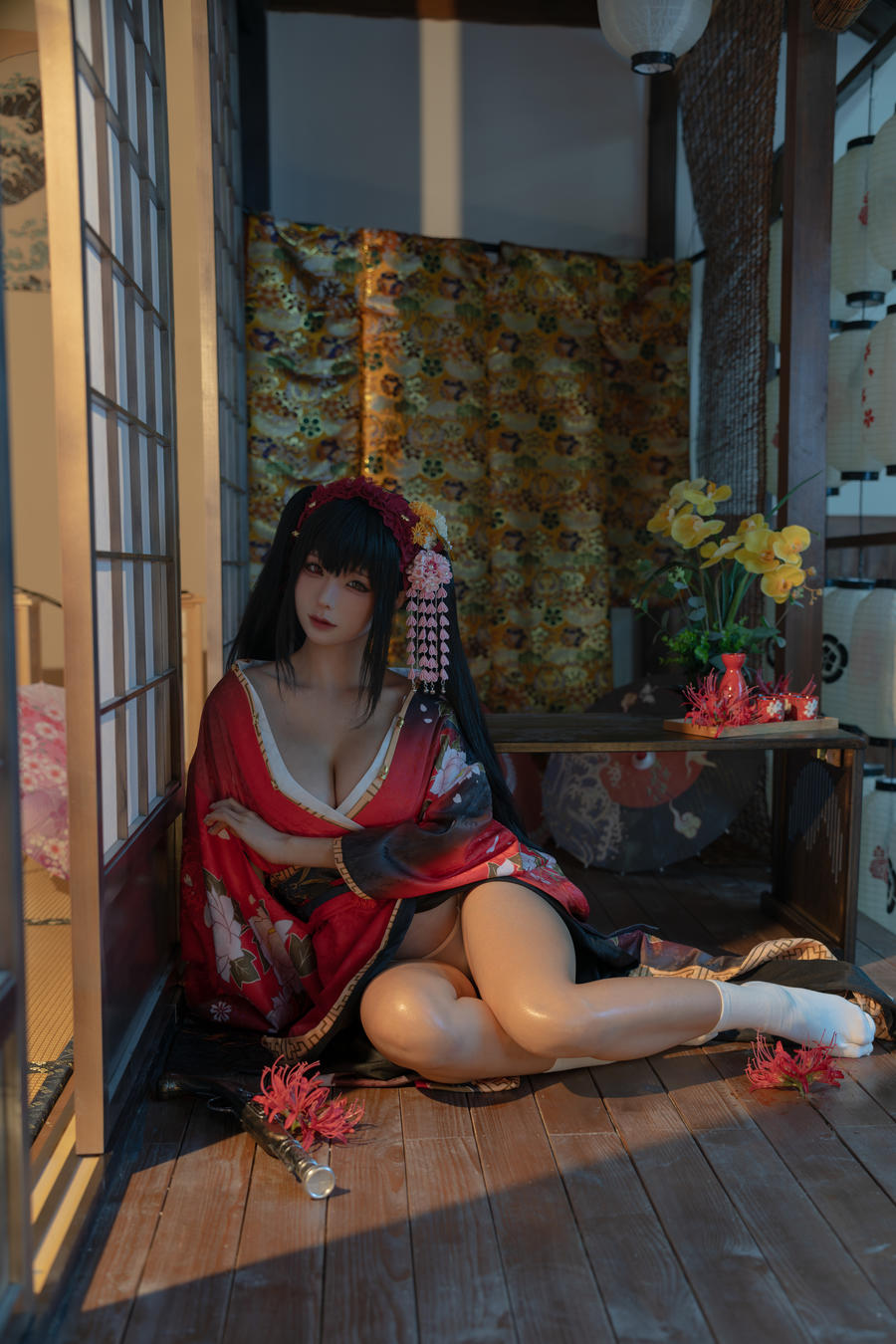 蠢沫沫（momo） No.304 – 狂三和服 [169P 7V]