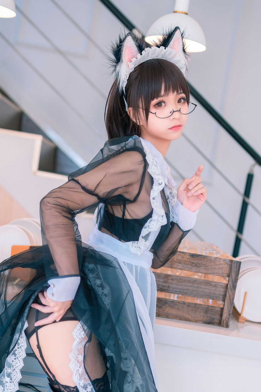 蠢沫沫（momo） No.027-女仆萝莉 [41P]