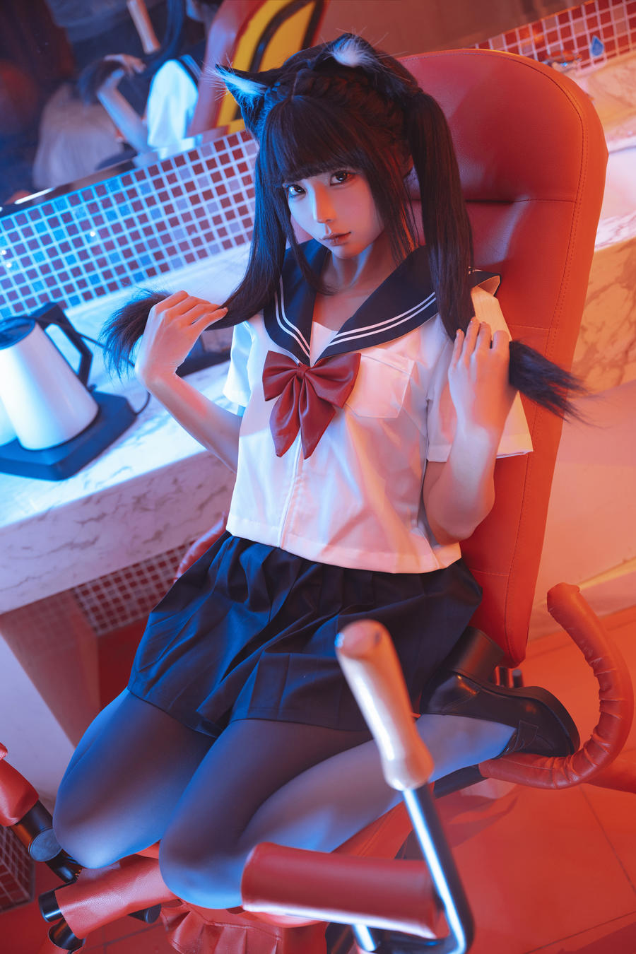 蠢沫沫（momo） No.282 – 另一面 [40P]