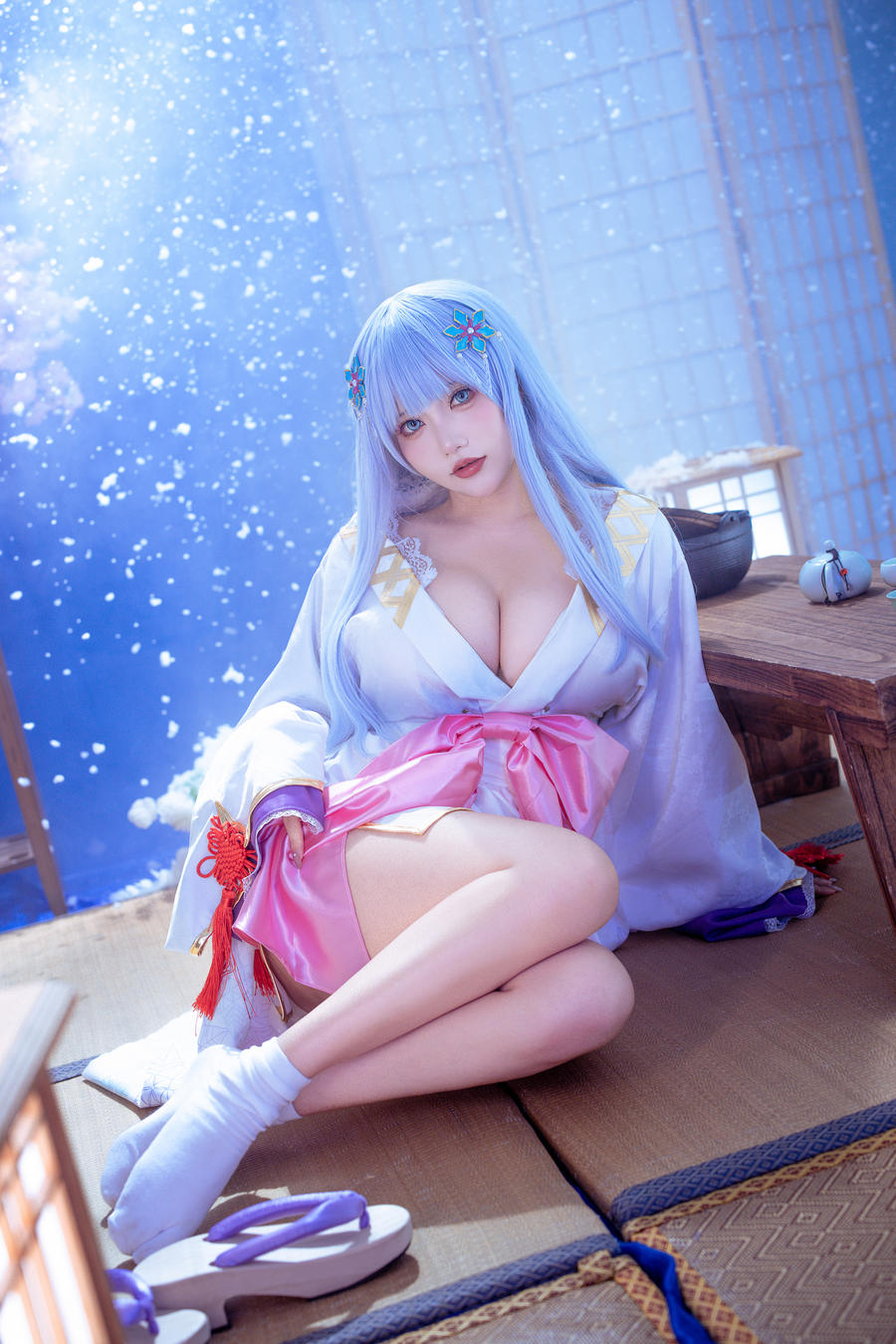 是一只熊仔吗 No.024 – 美少女万华镜异闻：雪女 白雪姬 [41P]