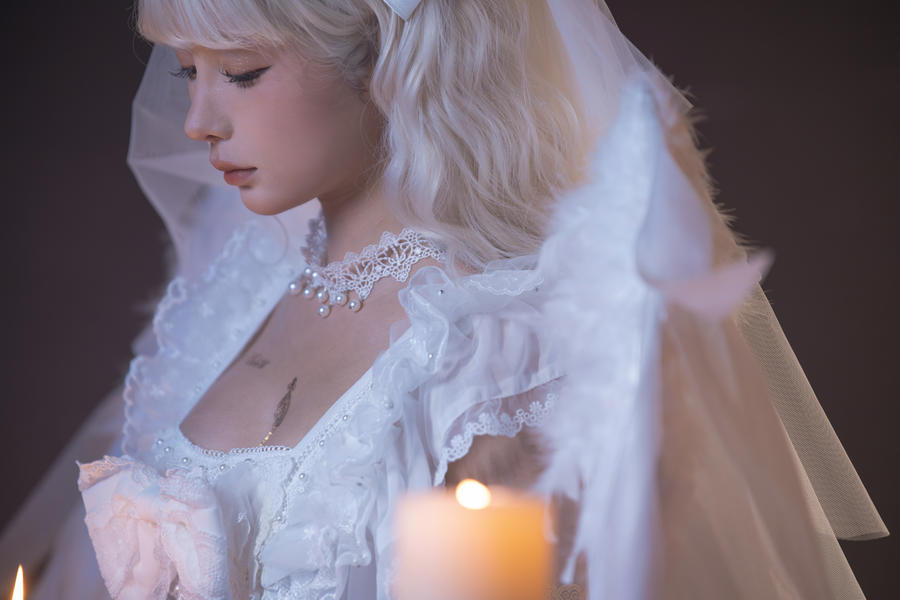 蠢沫沫（momo） No.300 – 坠天使 [95P 3V]