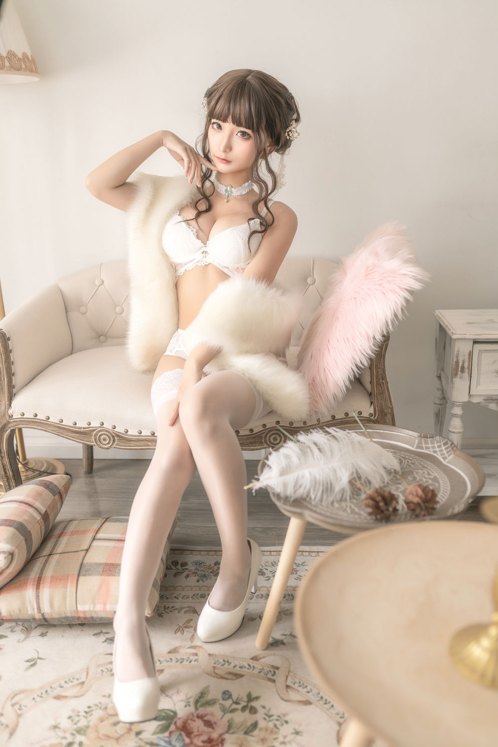 蠢沫沫（momo） No.081-新毛披肩套 [40P]