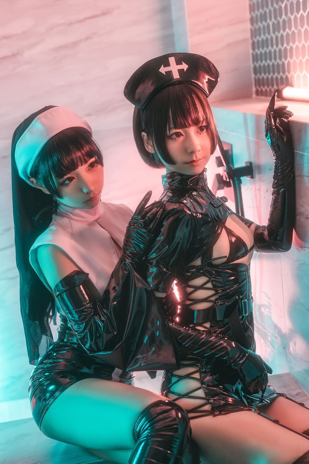 蠢沫沫（momo） No.072-修女×护士 [50P]
