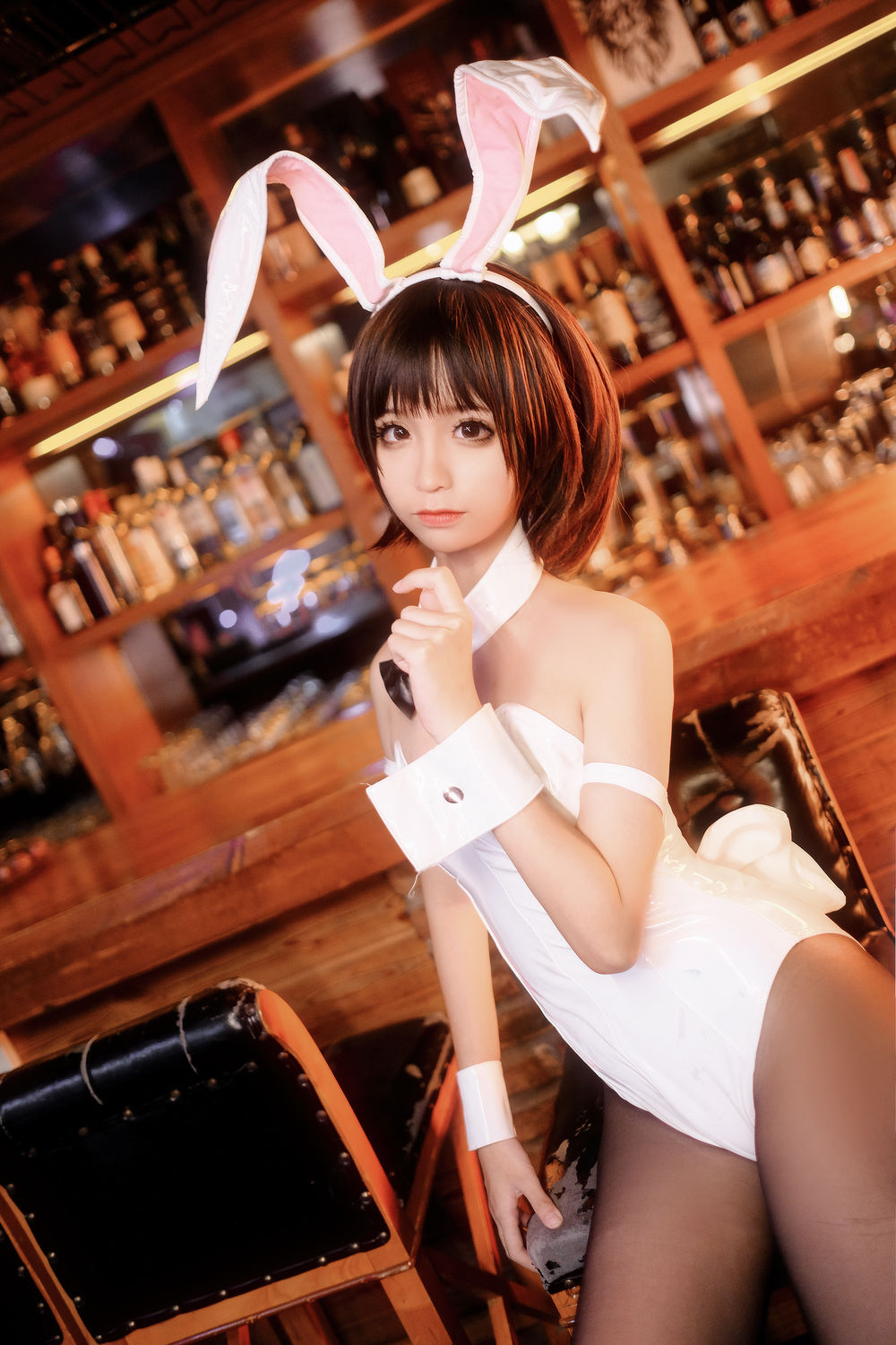 蠢沫沫（momo） No.016-加藤惠兔女郎 [40P]
